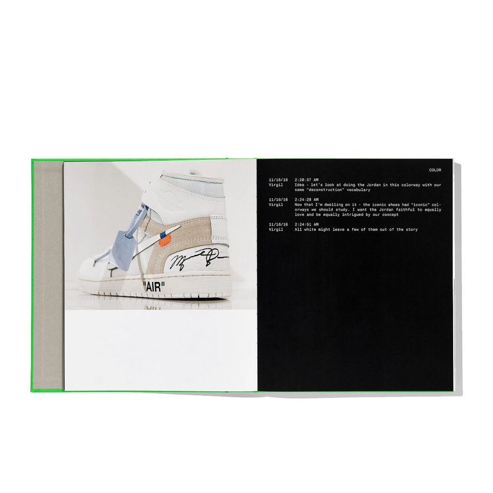 Virgil Abloh x Nike ICONS “The Ten” Something’s off Book - Picture 4 of 4